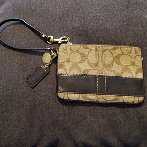 Coach wristlet